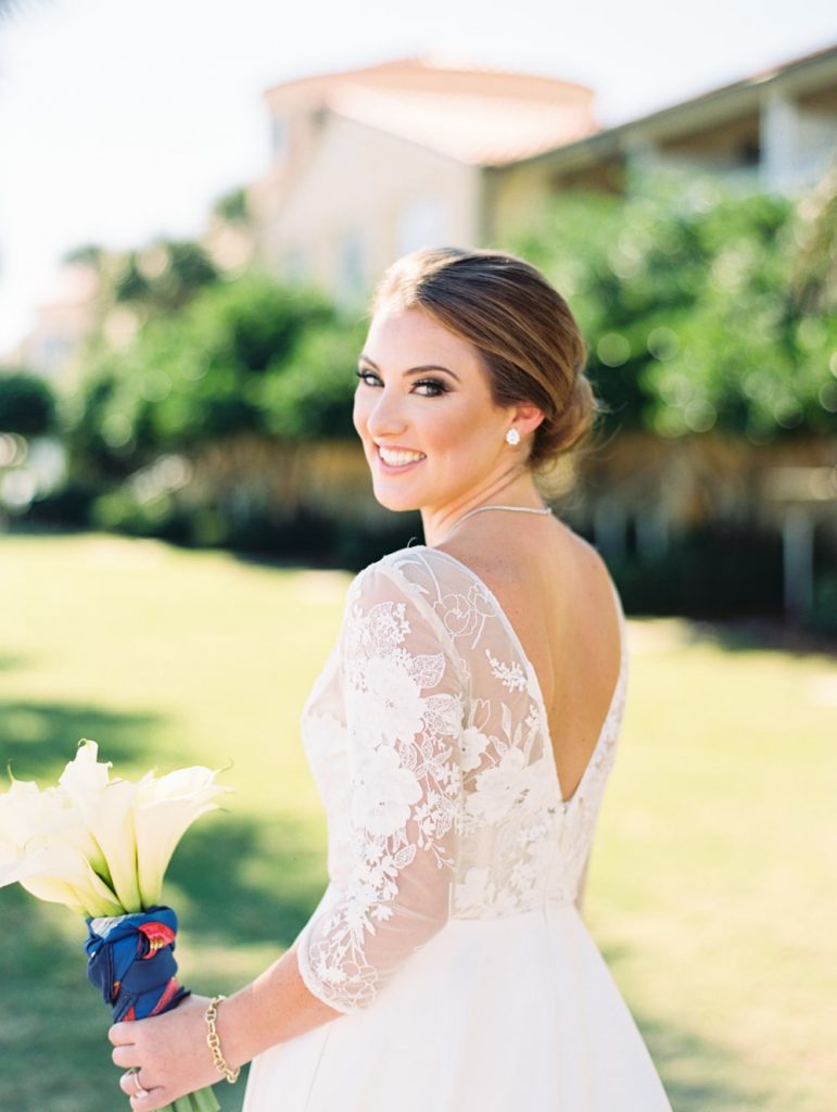 Georgia bride at Saint Simons Island wedding