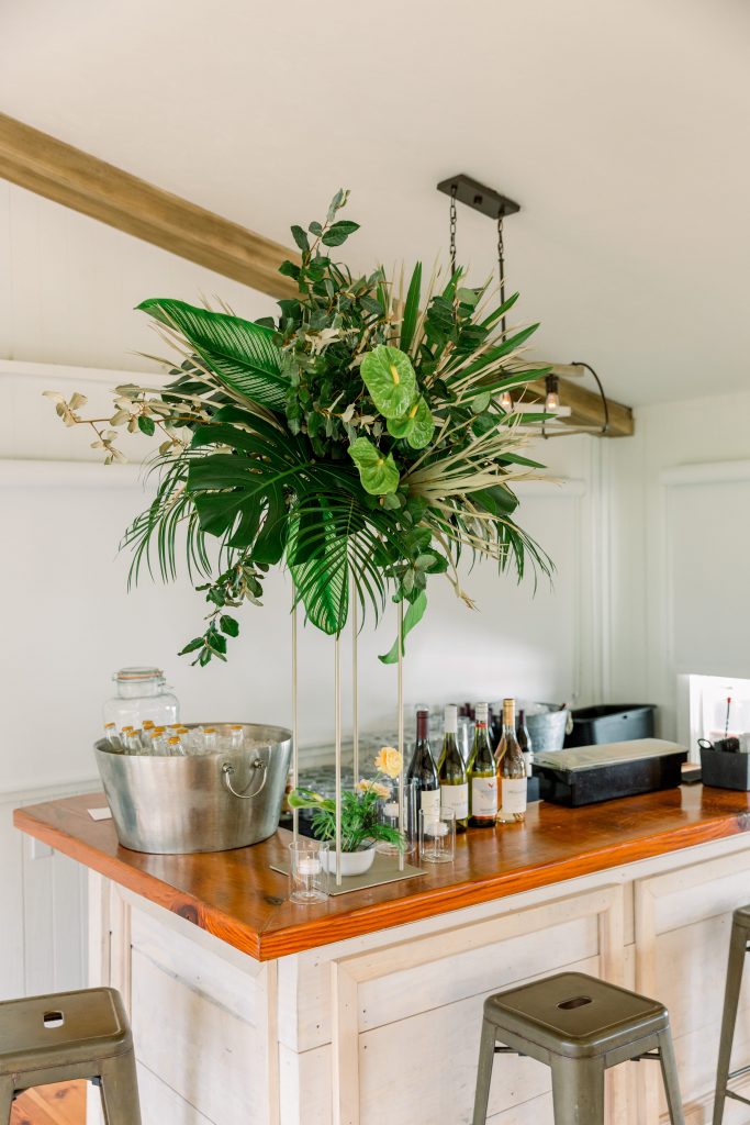 Tropical floral design