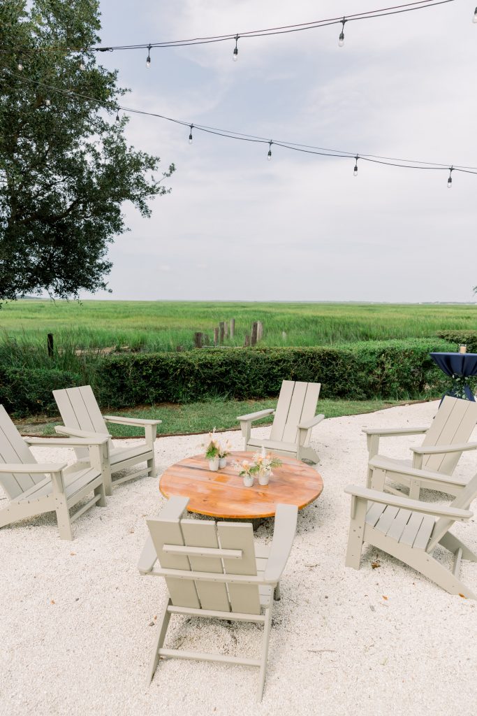 Adirondack chairs at Village Creek Landing