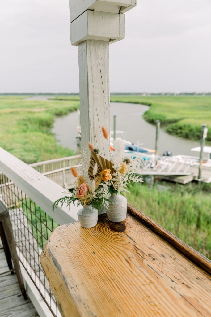 Village Creek Landing wedding welcome party florals