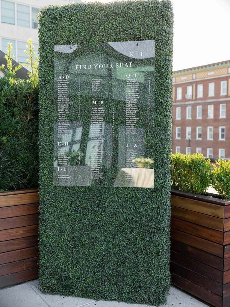 boxwood seating chart