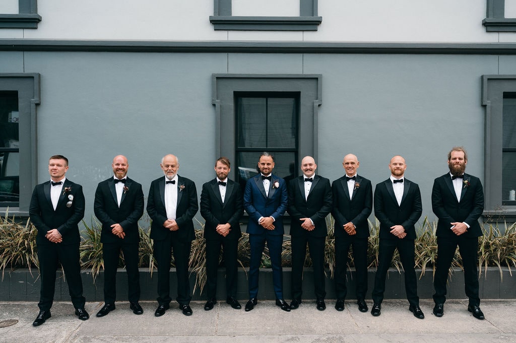Groom & groomsmen photo