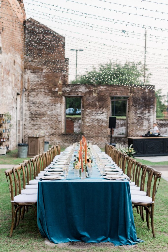 Georgia State Railroad Museum wedding reception