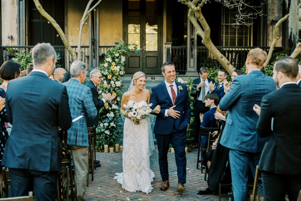 Savannah wedding ceremony at Harper Fowlkes