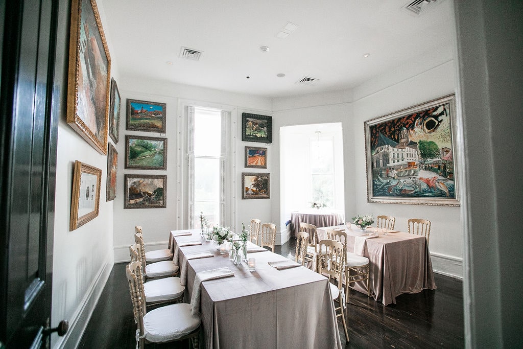 Savannah Mansion Wedding Reception