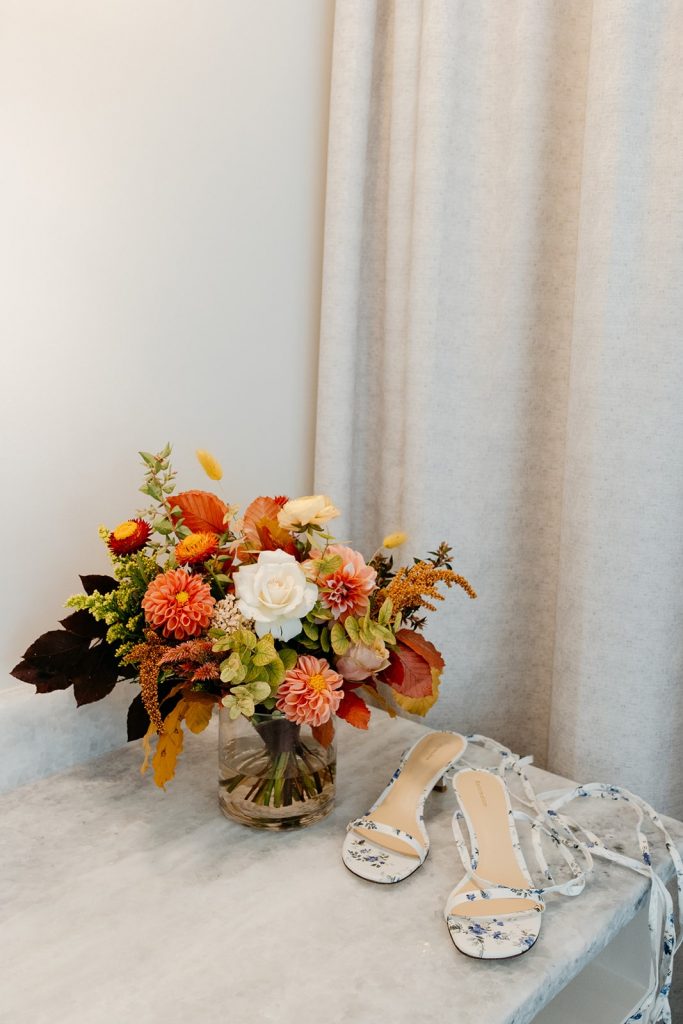 Fall bridal bouquet