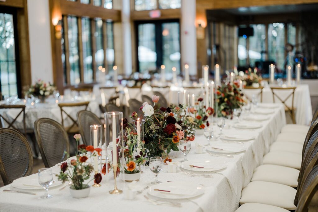 Forbes Farm Wedding reception