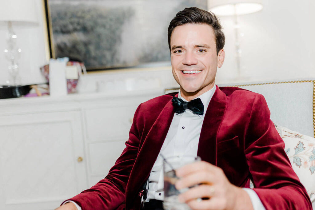 Southern bride and groom