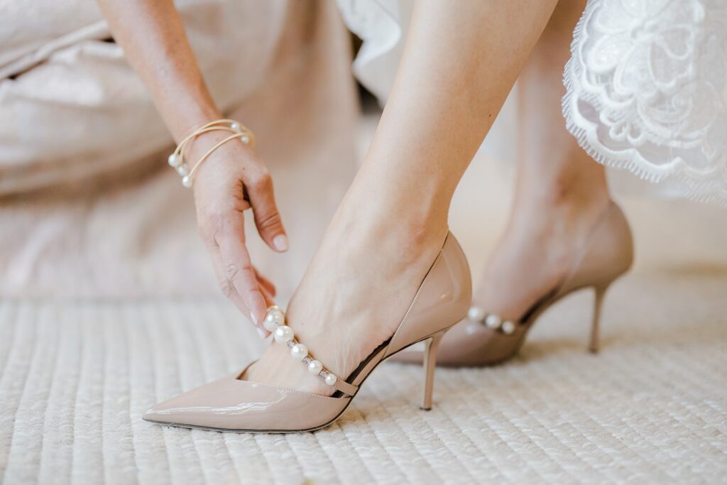 Jimmy Choo wedding shoes