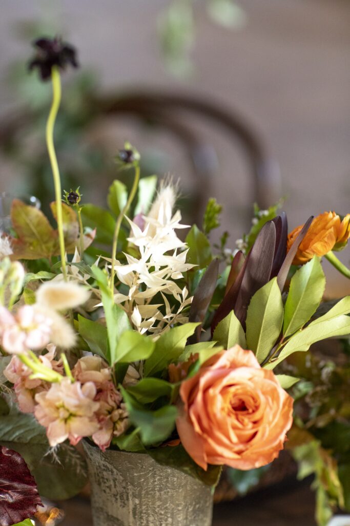 Fall wedding flowers