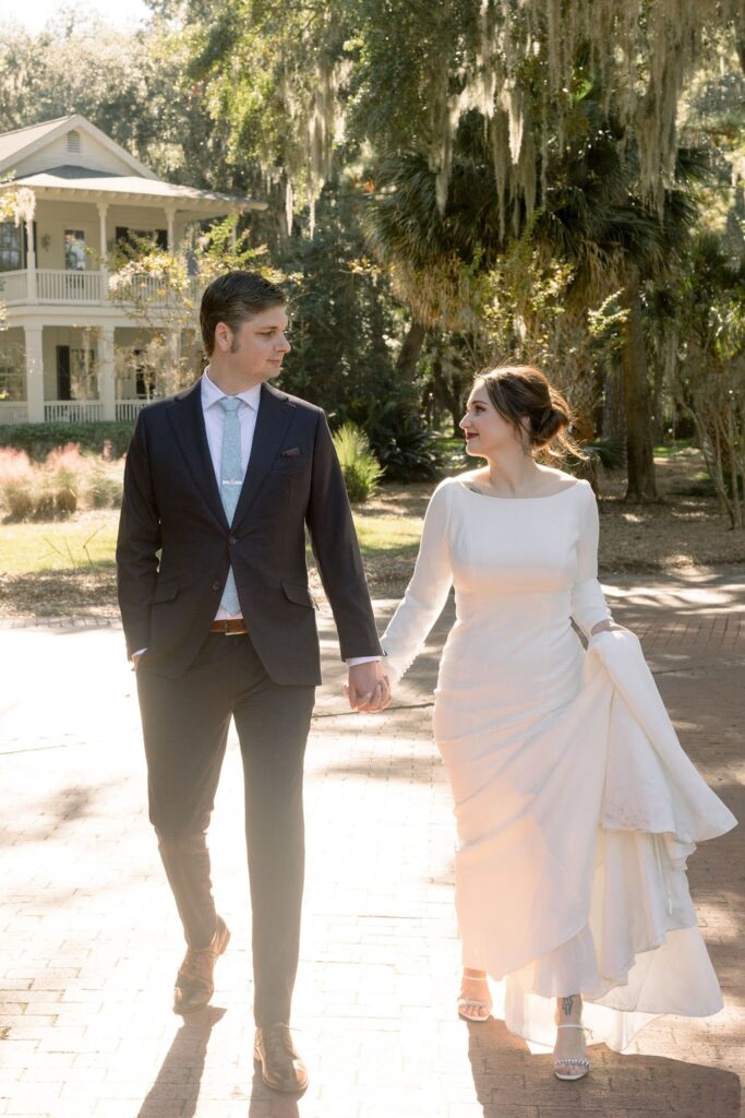 Bride and groom portraits