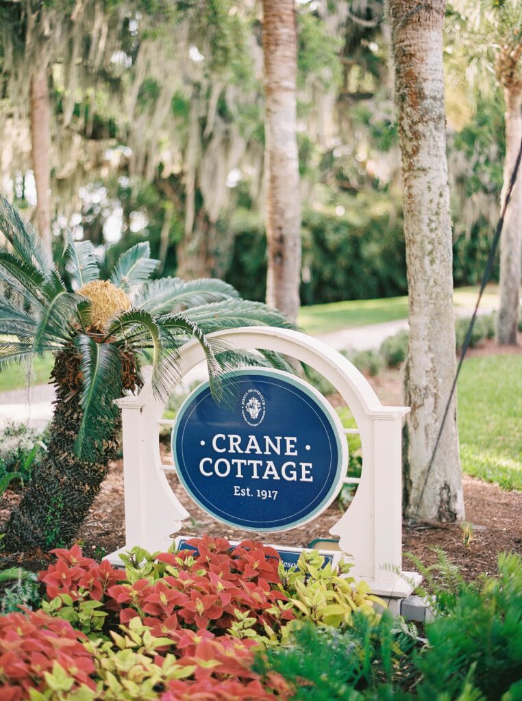 Crane Cottage sign