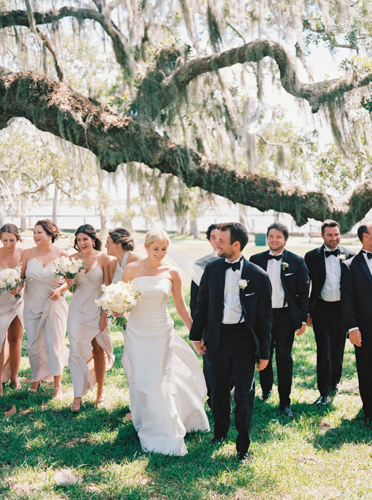 Wedding party at Jekyll Island Club